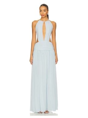 The Aquamarine Gown in Pale Blue
NBD